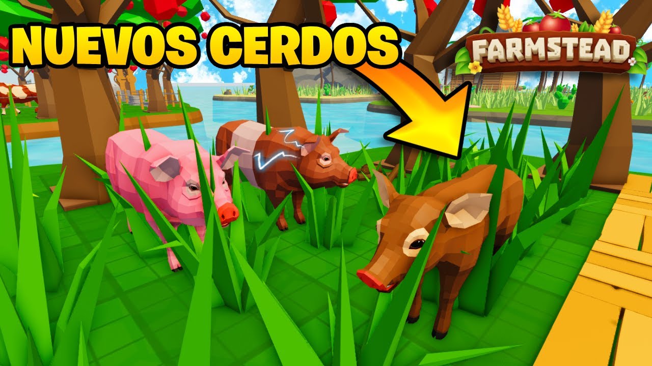COMO TENER VARIANTES DE CERDOS! (Farmstead Roblox)🐷🌾