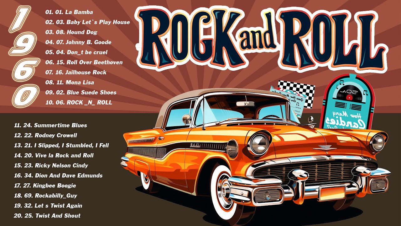 Back to 50s and 60s 🔥 Best of Rock & Roll Music Rhythm 🔥 Rare Rock n Roll Tracks of the 50s 60s