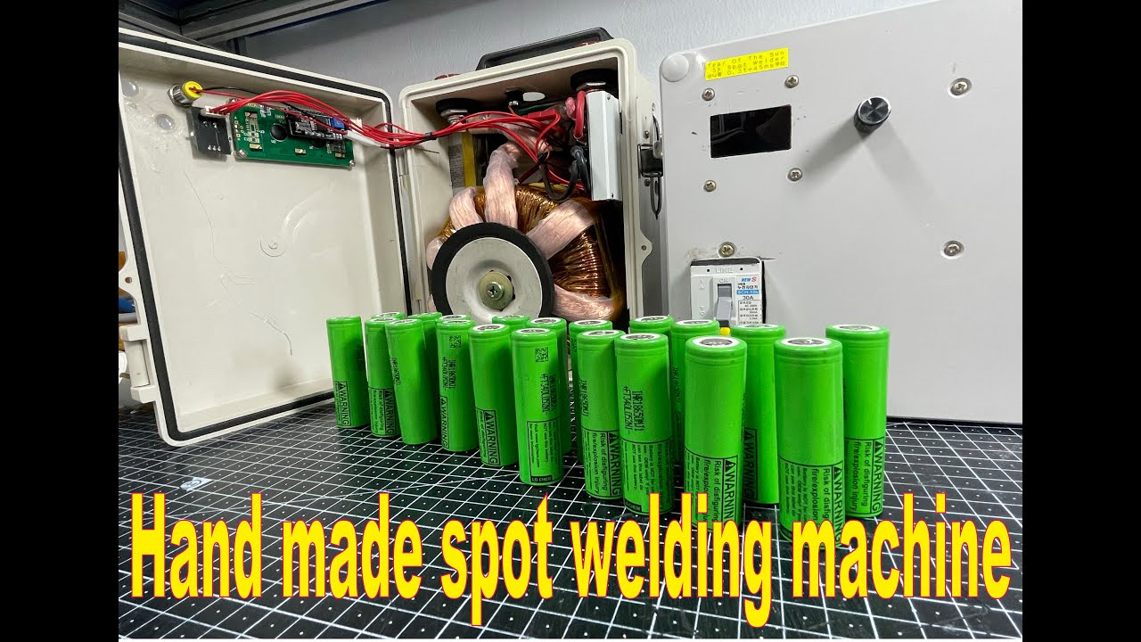 핸드메이드 스포트 용접기 / handmade spot welding machine