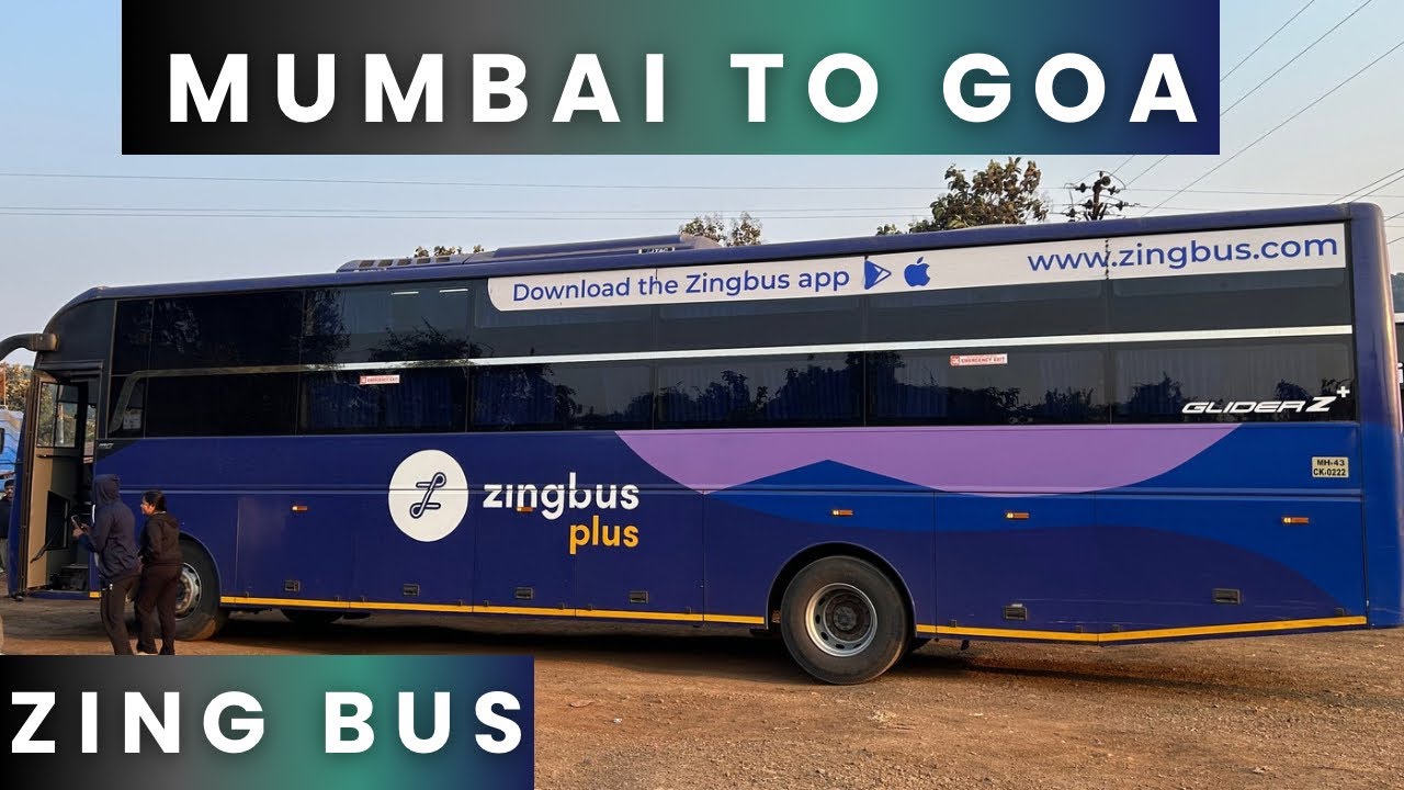 Mumbai to Goa Bus Journey | Zing Bus | Scenic Gaganbawda Ghat Views & Sunrise Experience