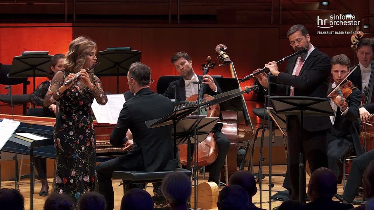 Telemann: Konzert für zwei Flöten a-Moll ∙ hr-Sinfonieorchester ∙ Andrada ∙ Wittiber ∙ Cohen