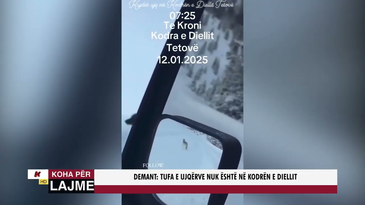DEMANT: TUFA E UJQËRVE NUK ËSHTË NË KODRËN E DIELLIT
