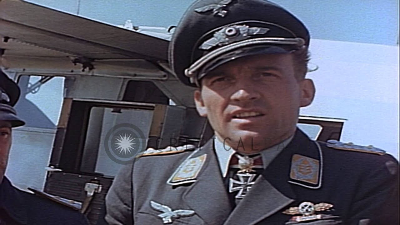 German military commanders taken prisoners by Russian military officials step dow...HD Stock Footage