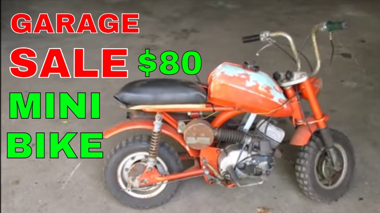 Can We Save This Busted Up Vintage Mini Bike?
