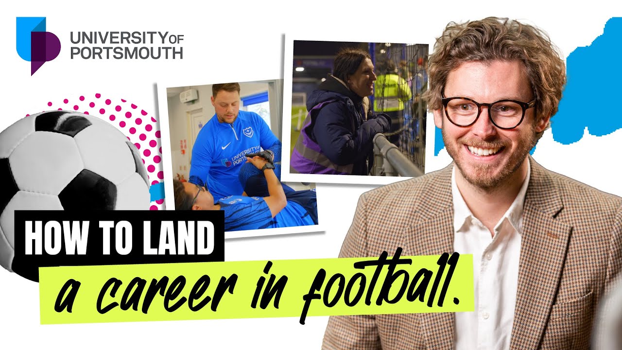 How to land a career in football | University of Portsmouth