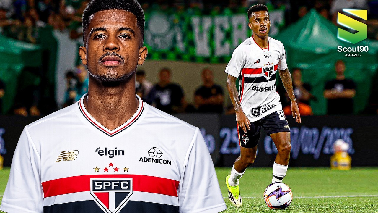Marcos Antônio tá jogando MUITO no São Paulo! 🔥
