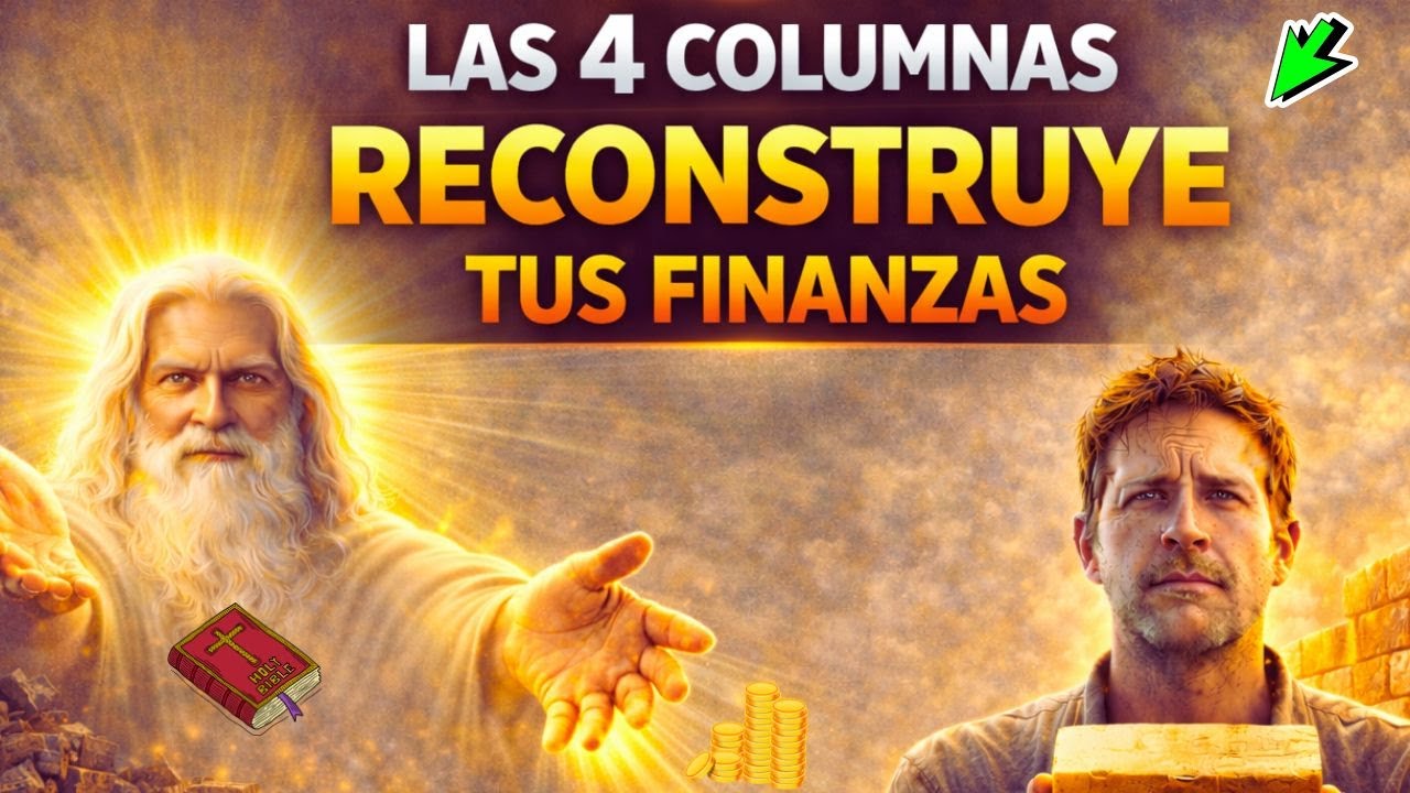 LAS 4 COLUMNAS DE NEHEMÍAS | Cómo reconstruir tus finanzas desde cero (Plan bíblico de restauración)