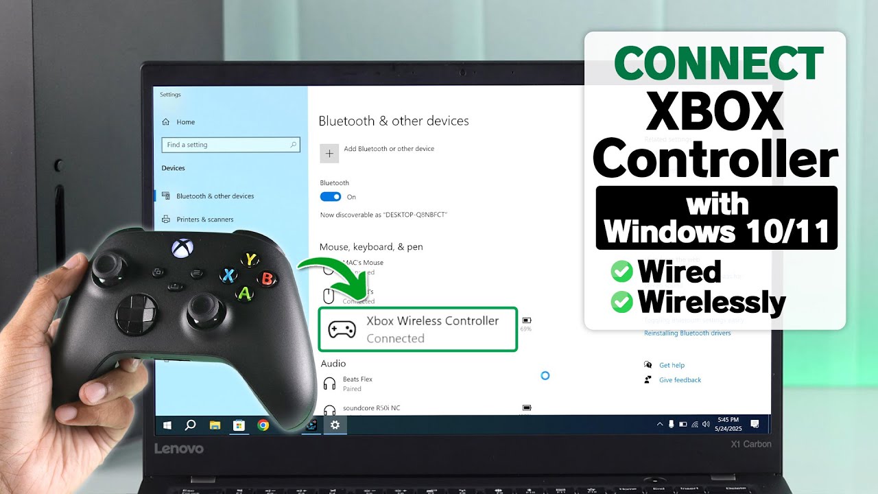 How to Connect Xbox Series X Controller to Windows 10/11 PC [Wired & Wireless]