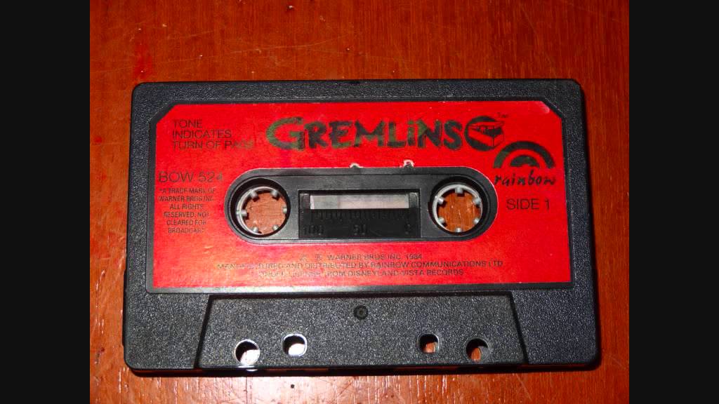 Gremlins - 1980's Cassette & Read-Along Book Recording By Rainbow
