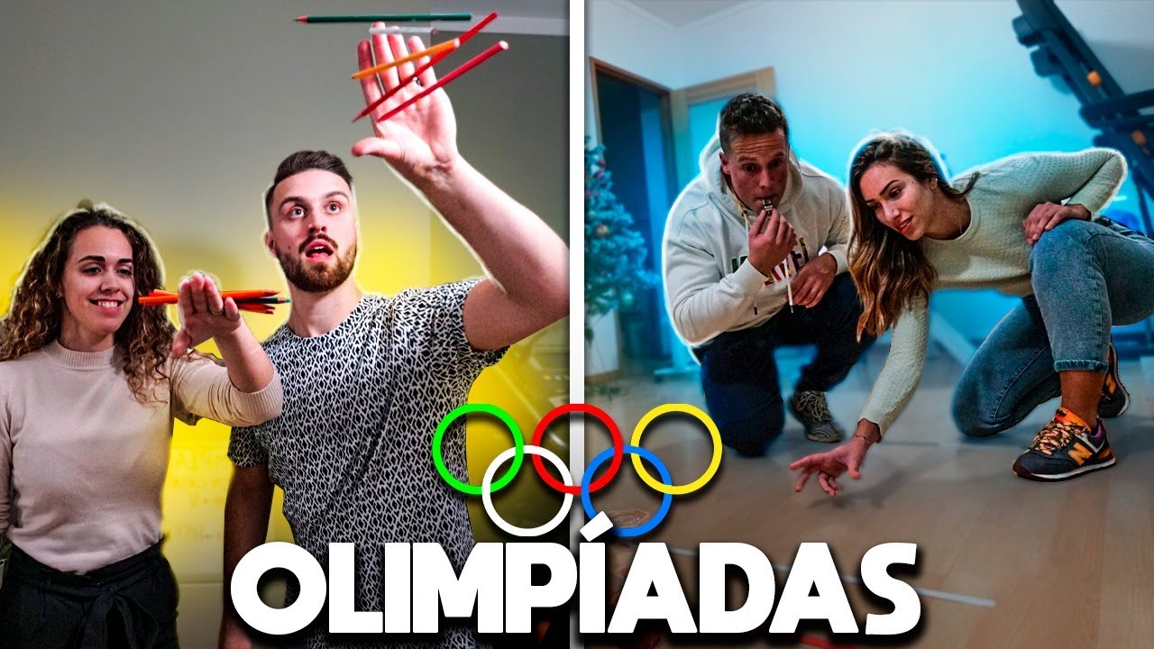 OLIMPÍADAS EM CASA #2 - APANHA LÁPIS , COPO NO COPO !