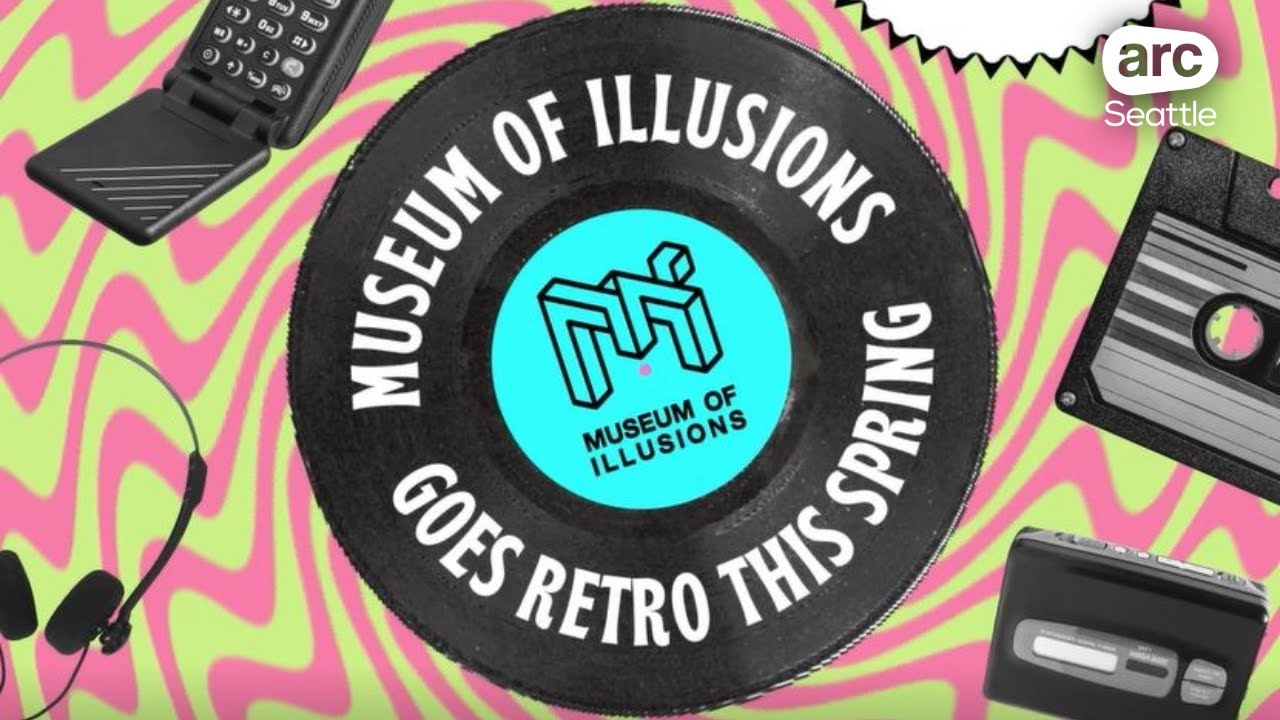 Time travel back to the 90s and 2000s at Seattle's Museum of Illusions new exhibit