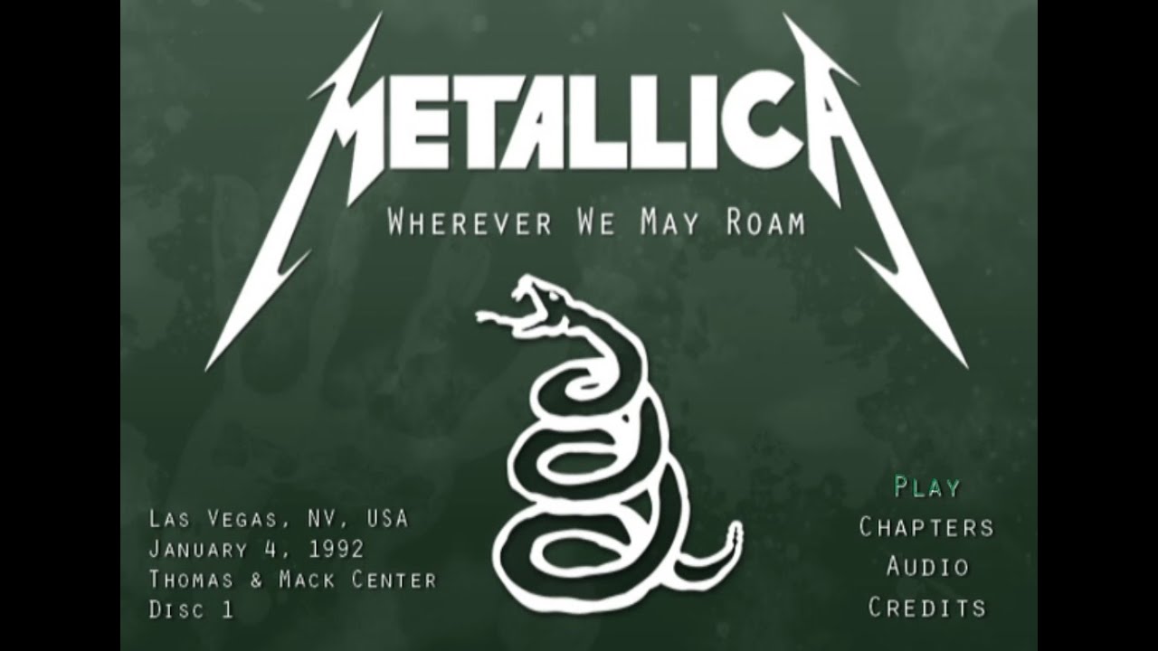 METALLICA (1992.01.04) Las Vegas, NV @Thomas and Mack Center [1st gen DVD2]