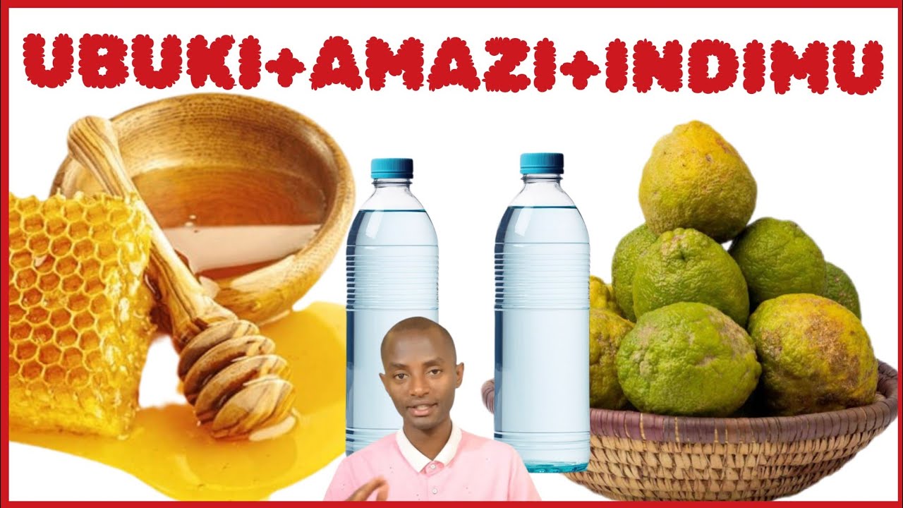 Bikore gutya! Dore akamaro k'amazi indimu n'ubuki! Umuti utangaje cyane. 