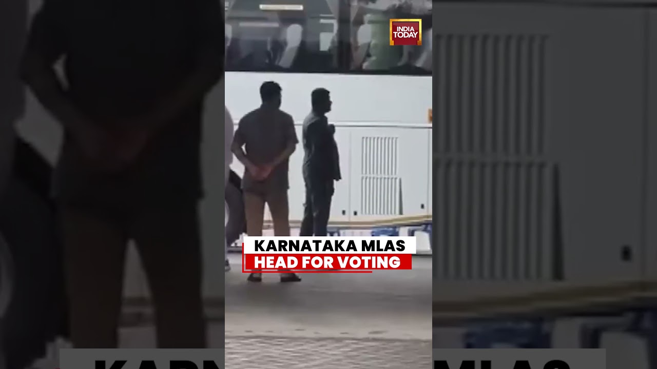 Karnataka MLAs Head to Vidhana Soudha for Voting in Legislative Council Elections #karnataka