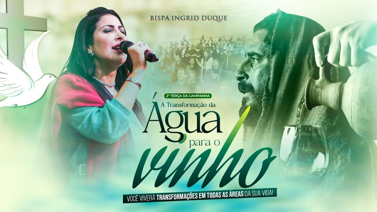 TERÇA-FEIRA - TRANSFORMAÇÃO DA ÁGUA PARA O VINHO - 01/07/25 - BISPA INGRID DUQUE - IAPTD AO VIVO