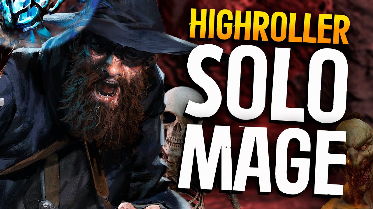 DARK AND DARKER | Highroll соло маг в Гоблинах | Wizard dagger solo goblin caves