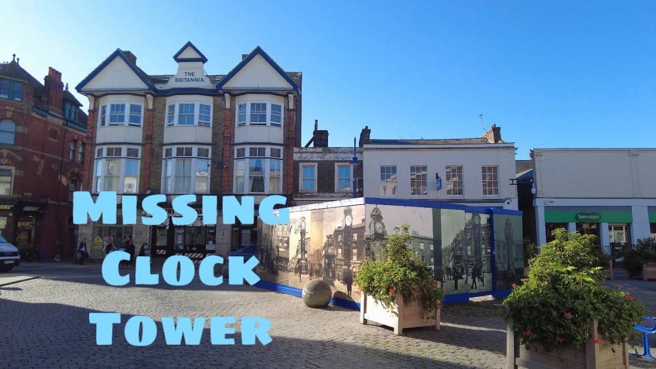 SHEERNESS WALK | November 2021 | High Street with missing Clock Tower