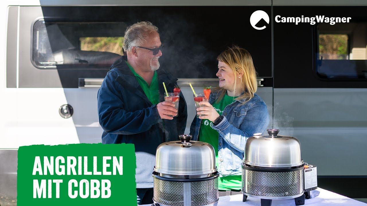 Gemeinsam Angrillen mit Cobb | Premier+ Gas Deluxe Grill | Camping Wagner Exklusiv Editionen