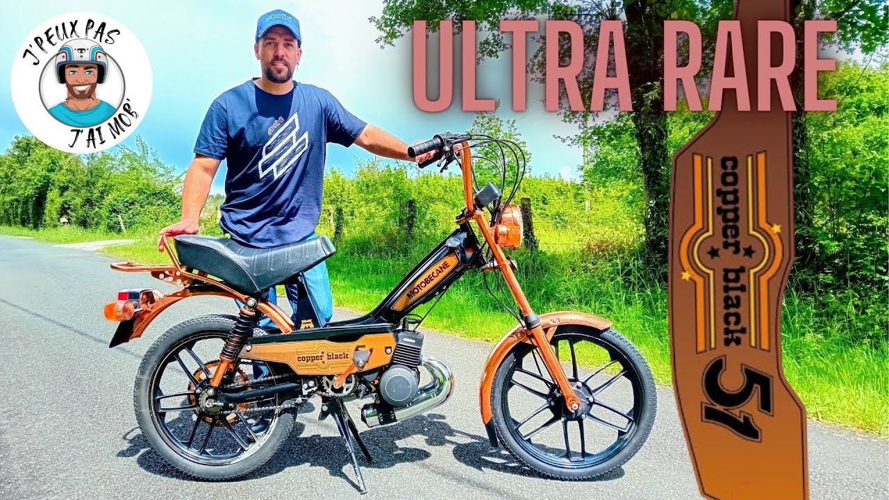 😱 La Mobylette la plus RARE 😱 MBK 51 Copper Black