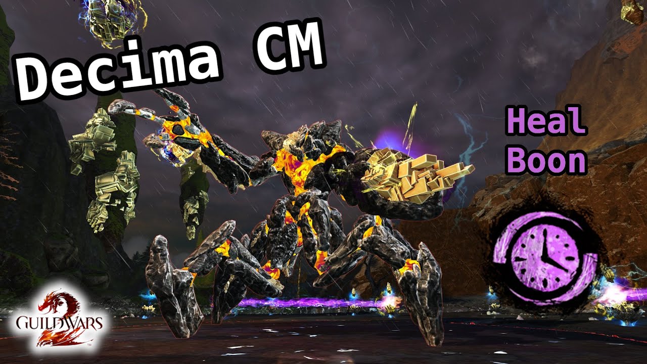 Gw2 | Decima CM | Heal Boon Chronomancer (Quickness/Alacrity) | Kiter