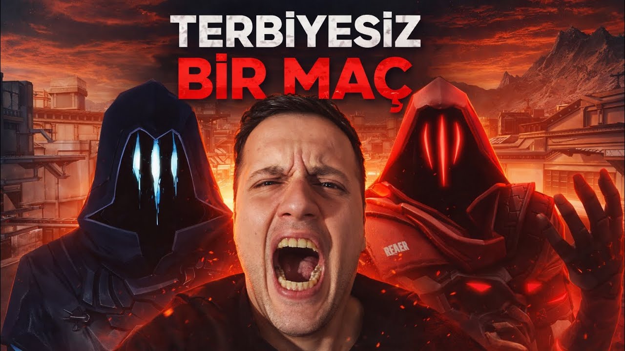 VALORANT OMEN TERBİYESİZ BİR MAÇ HERGÜN VİDEO !!!  ⚡