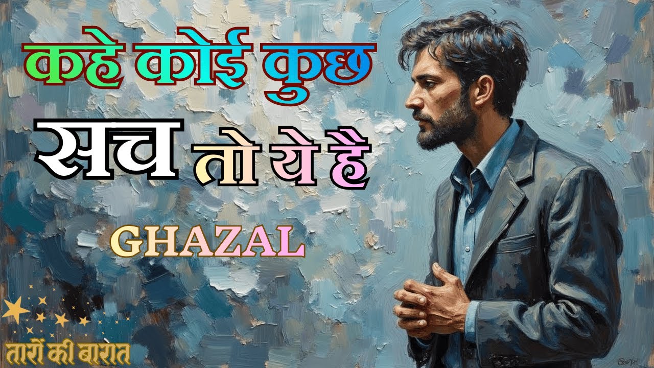 Kahe Koi Kuchh Sach To Ye Hai | Sad / Philosophical Ghazal | Taron Ki Barat
