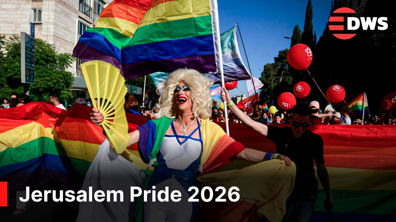 WATCH: Pride Parade Through Jerusalem Draws Global Attention | AC15