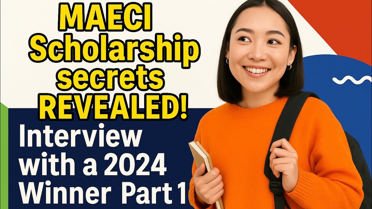 📚🔥MAECI Scholarship Secrets REVEALED![Interview(Q&A) with a 2024 Winner] - PART 1