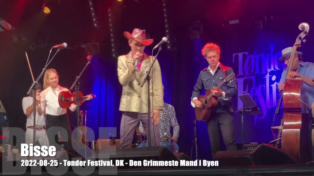 Bisse - Den Grimmeste Mand i Byen (Povl Dissing) - 2022-08-25 - Tønder Festival, DK