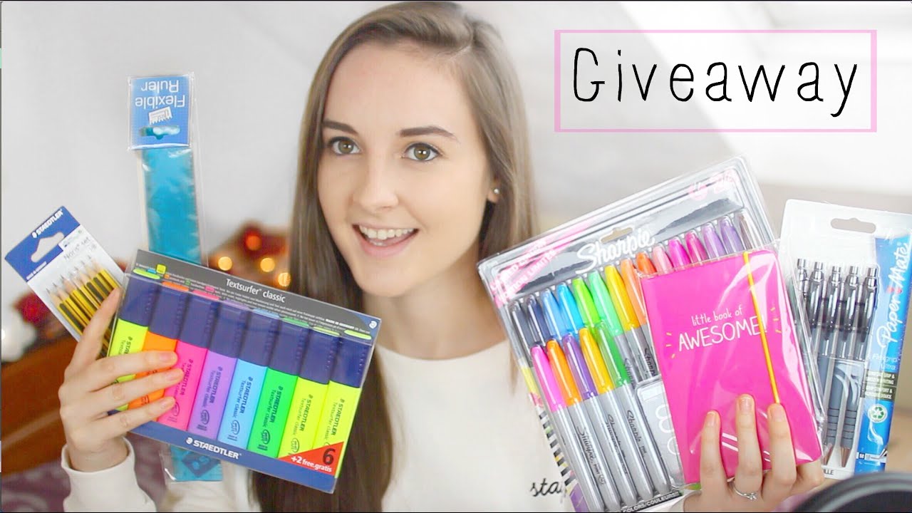 Back To School Haul & Giveaway