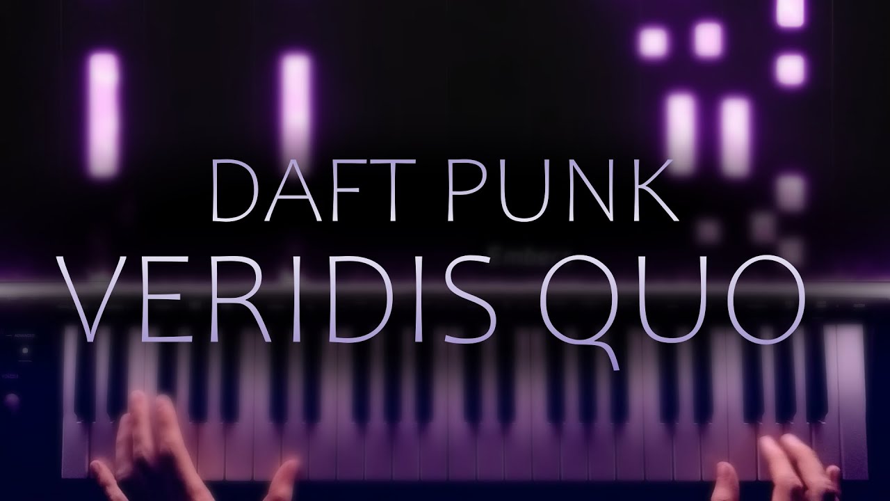 Daft Punk - Veridis Quo [Piano Cover by VladFed]
