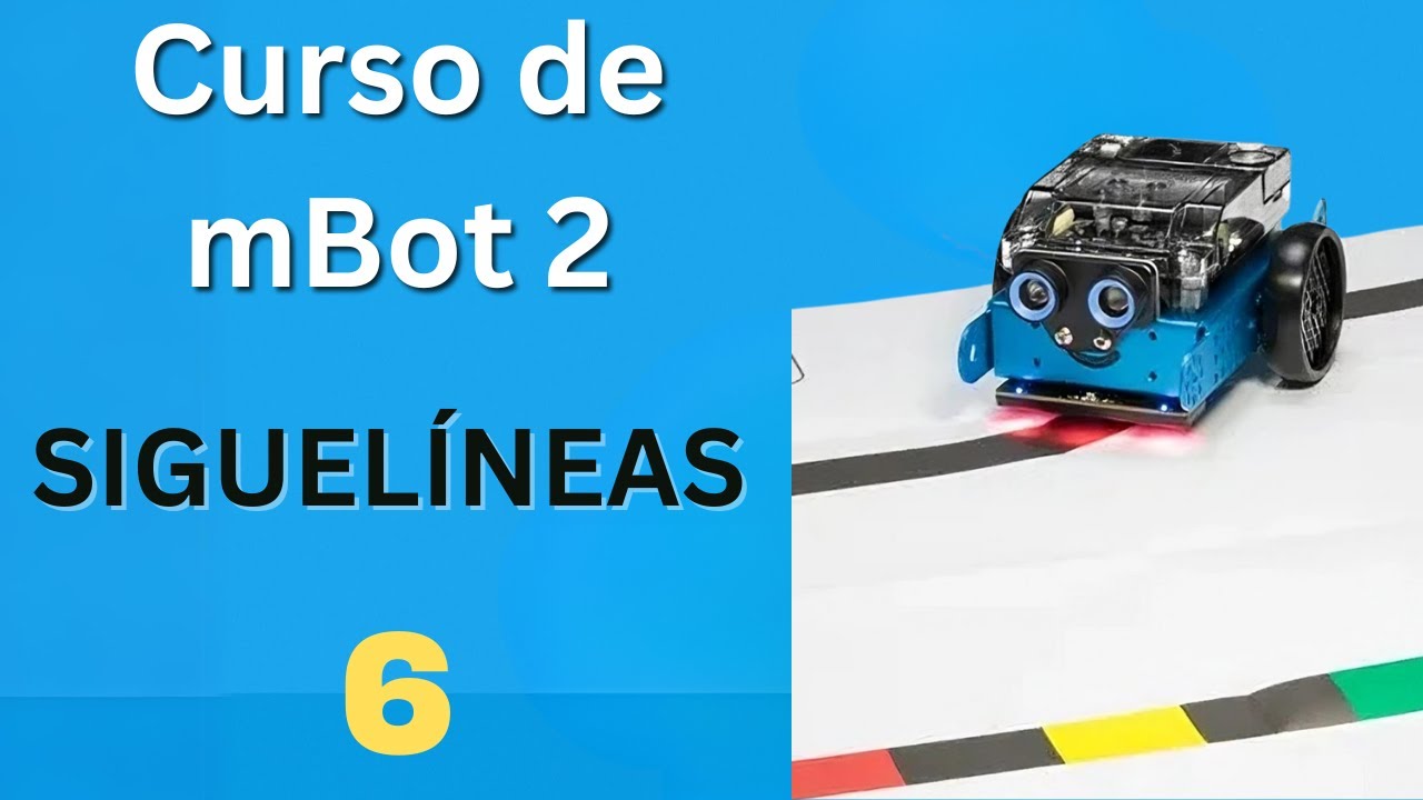 Sensor SIGUELINEAS mBot2 - Cómo funciona