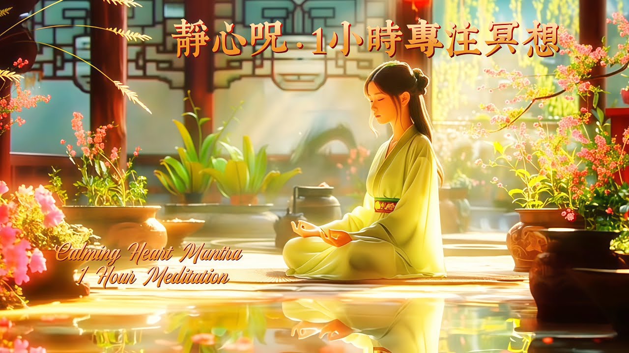 静心咒 · 1小时静心冥想｜ Calming Heart Mantra · 1 Hour Serenity Meditation