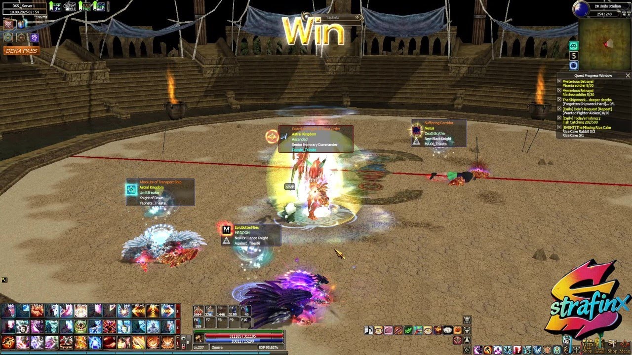 Bagi Warrior vs Everyone 1v3 PVP (Dekaron Global End Game PVP)