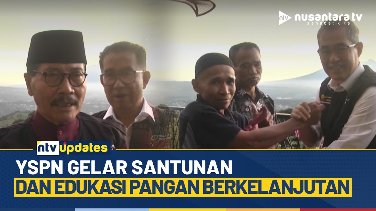 Yayasan Swatantra Pangan Nusantara Berikan Santunan untuk 140 Warga di Hambalang | NTV UPDATES
