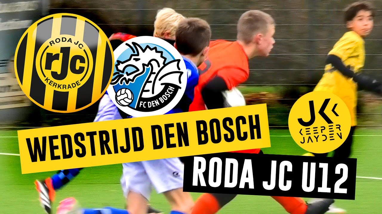 Wedstrijd FC Den Bosch U12 - Roda JC U12