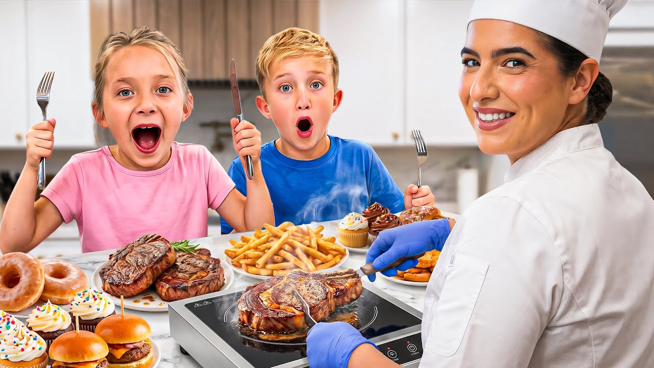 Our Kids Secretly Hired a PRIVATE CHEF!