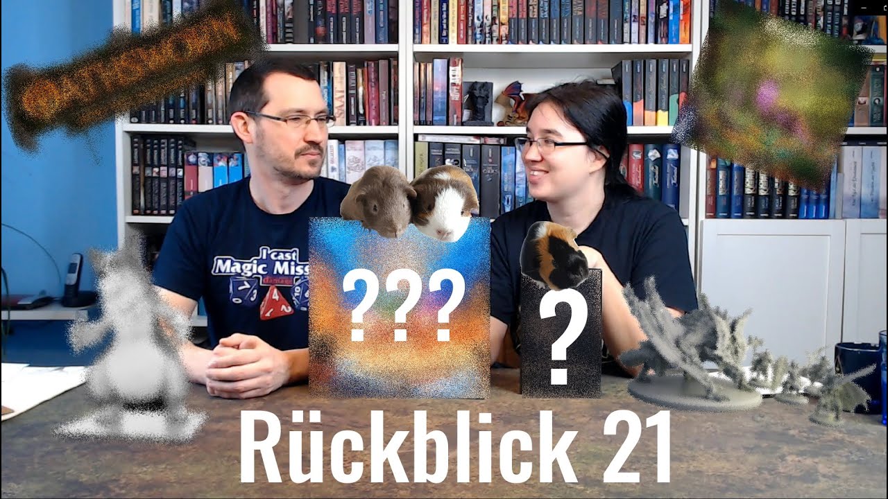 Jahres Rückblick 21 - Von Minis, Bemalung, Kickstartern, Messen und Meerschweinchen