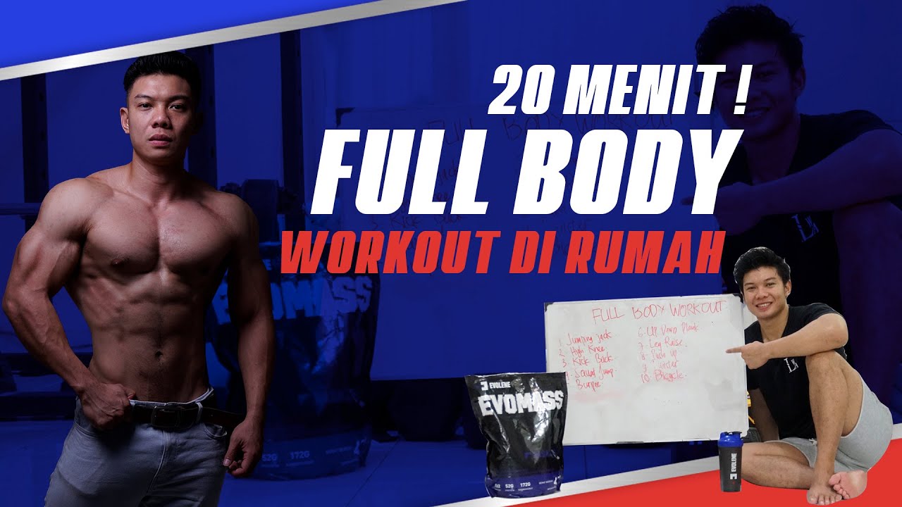 20 Menit Full Body Workout di Rumah