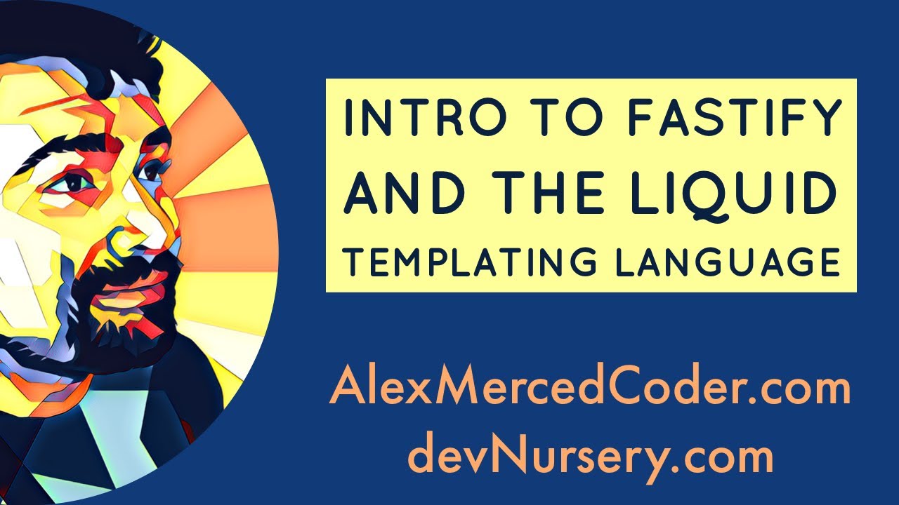 AM Coder - Intro to Fastify and Liquid Templating Language (Write up in video description)