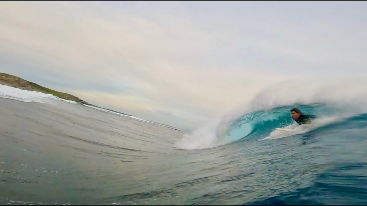 A Perfect Left & Right Peak | POV Surf