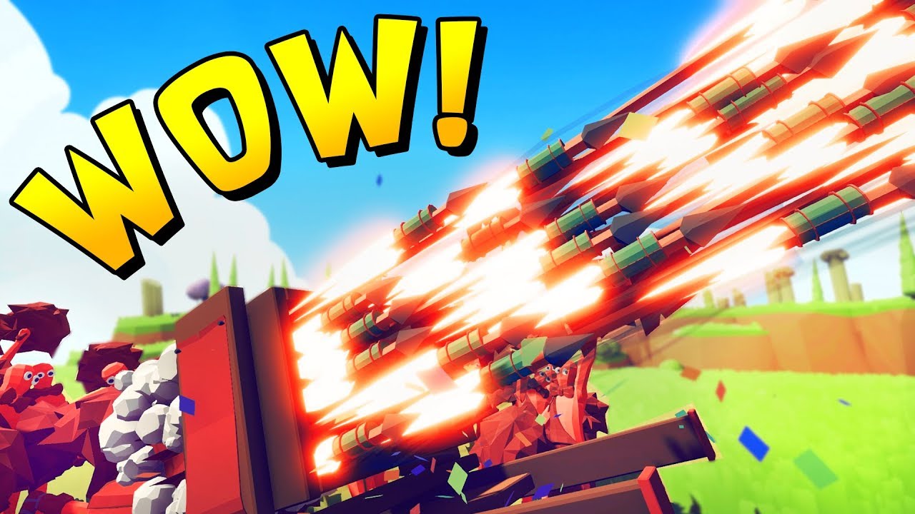 TABS - THE MOST OP THING IN GAME! Fully Automatic HWACHA - Totally Accurate Battle Simulator