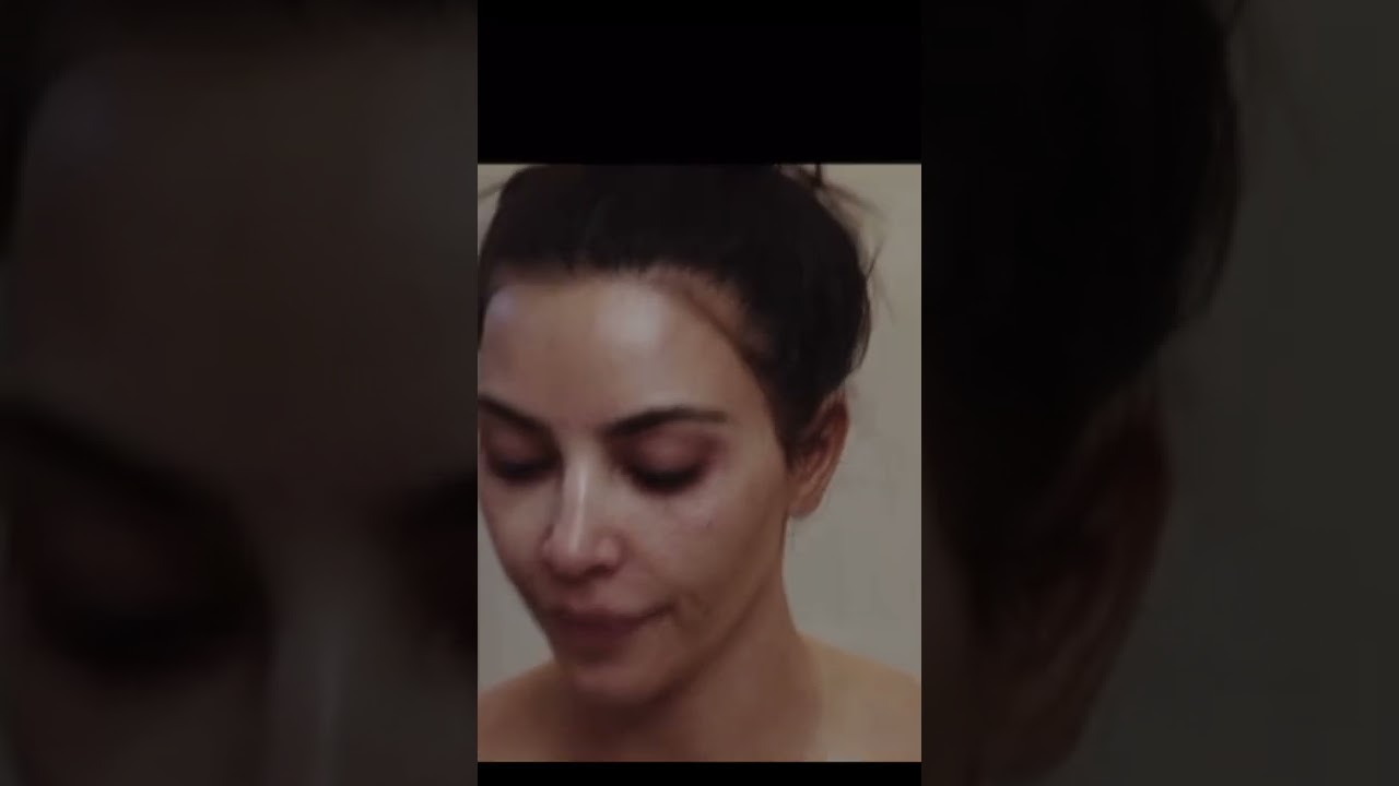 kim kardashian without makeup new skinline #shorts #skkn