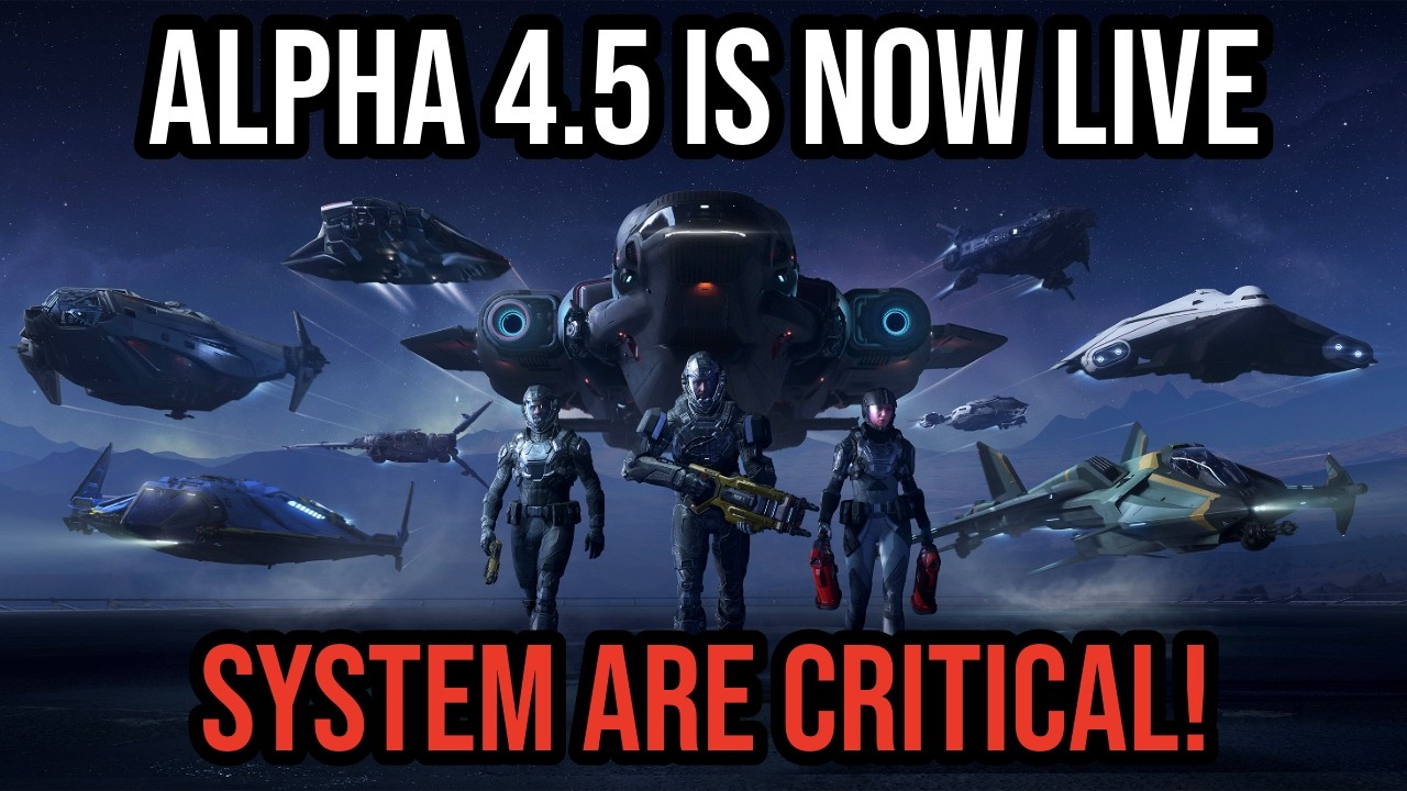 Star Citizen Alpha 4.5 IS NOW LIVE - WHAT YOU NEED TO KNOW!