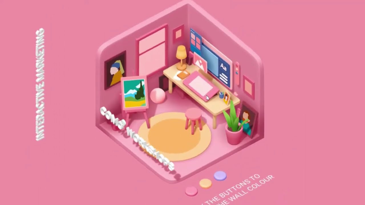 3D Interactive Walls that pass information to Articulate Storyline (InterApp Data Transfer)