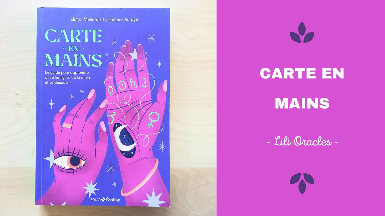 LIVRE CARTE EN MAINS ✋🏻 Présentation 🤩💖