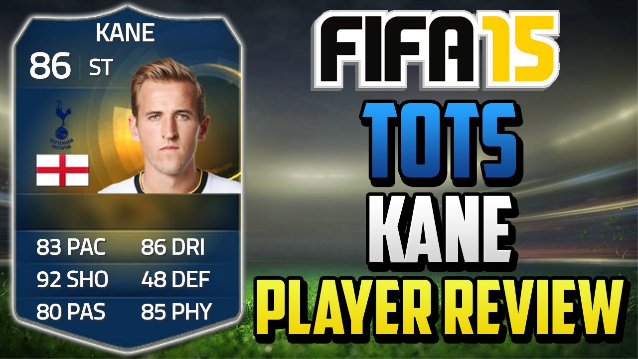 Fifa 15 TOTS Kane Review (86) w/ In Game Stats & Gameplay - Fifa 15 Player Review