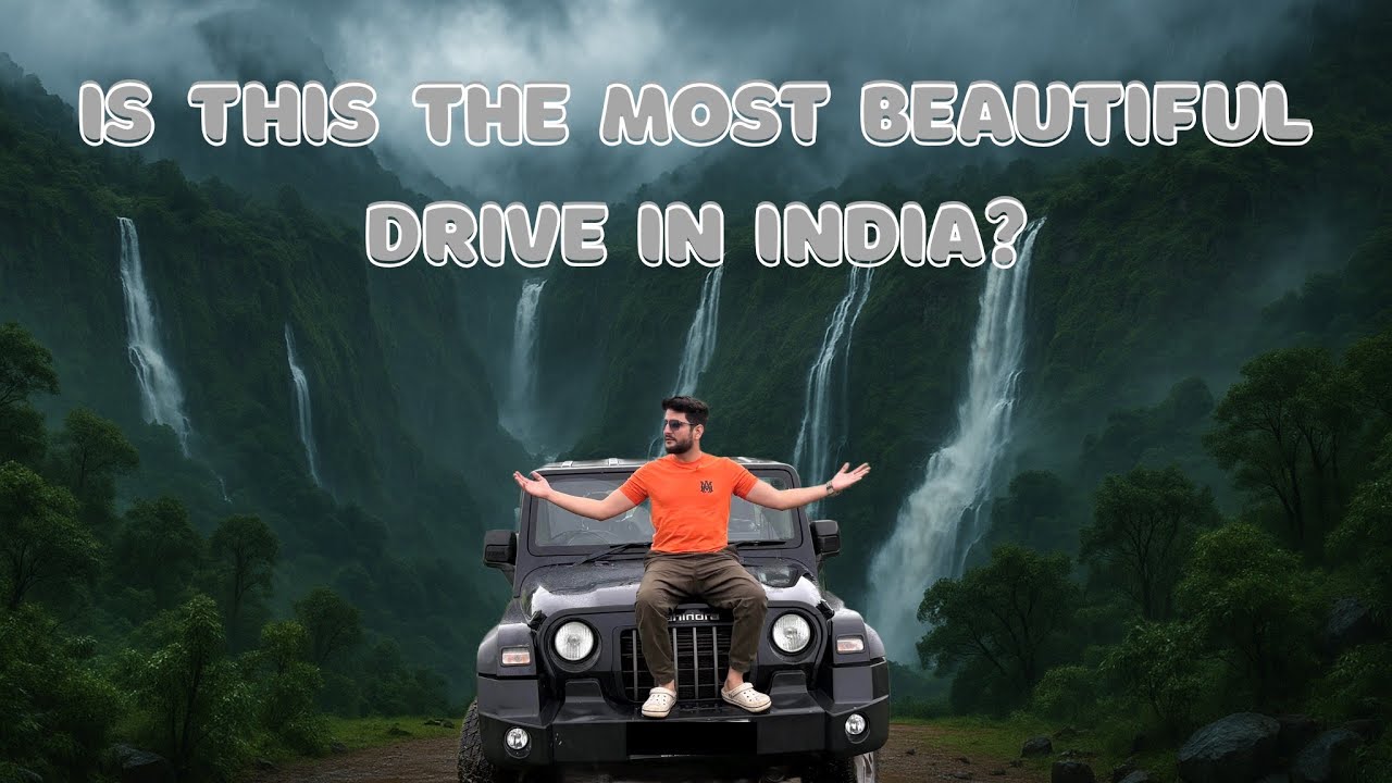 This Road Trip Feels Like Heaven | Rain, Mountains & Waterfalls |Drive from Lonavala to Tamhini Ghat