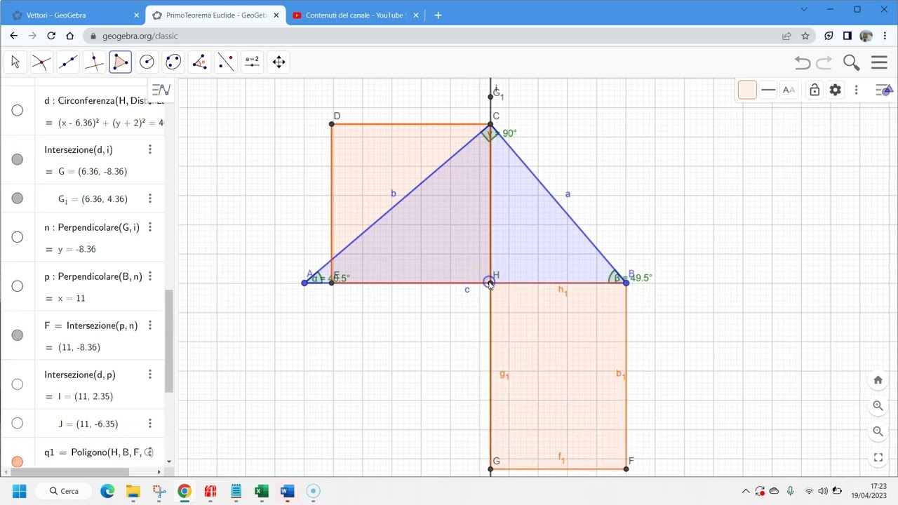 Secondo teorema di Euclide