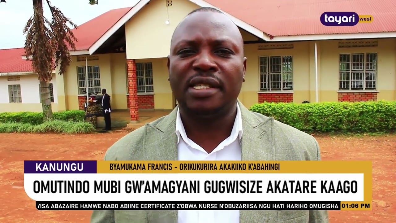 #AGAMUSHANJU: OMUTINDO MUBI GW’AMAGYANI GUGWISIZE AKATARE KAAGO. KANUNGU